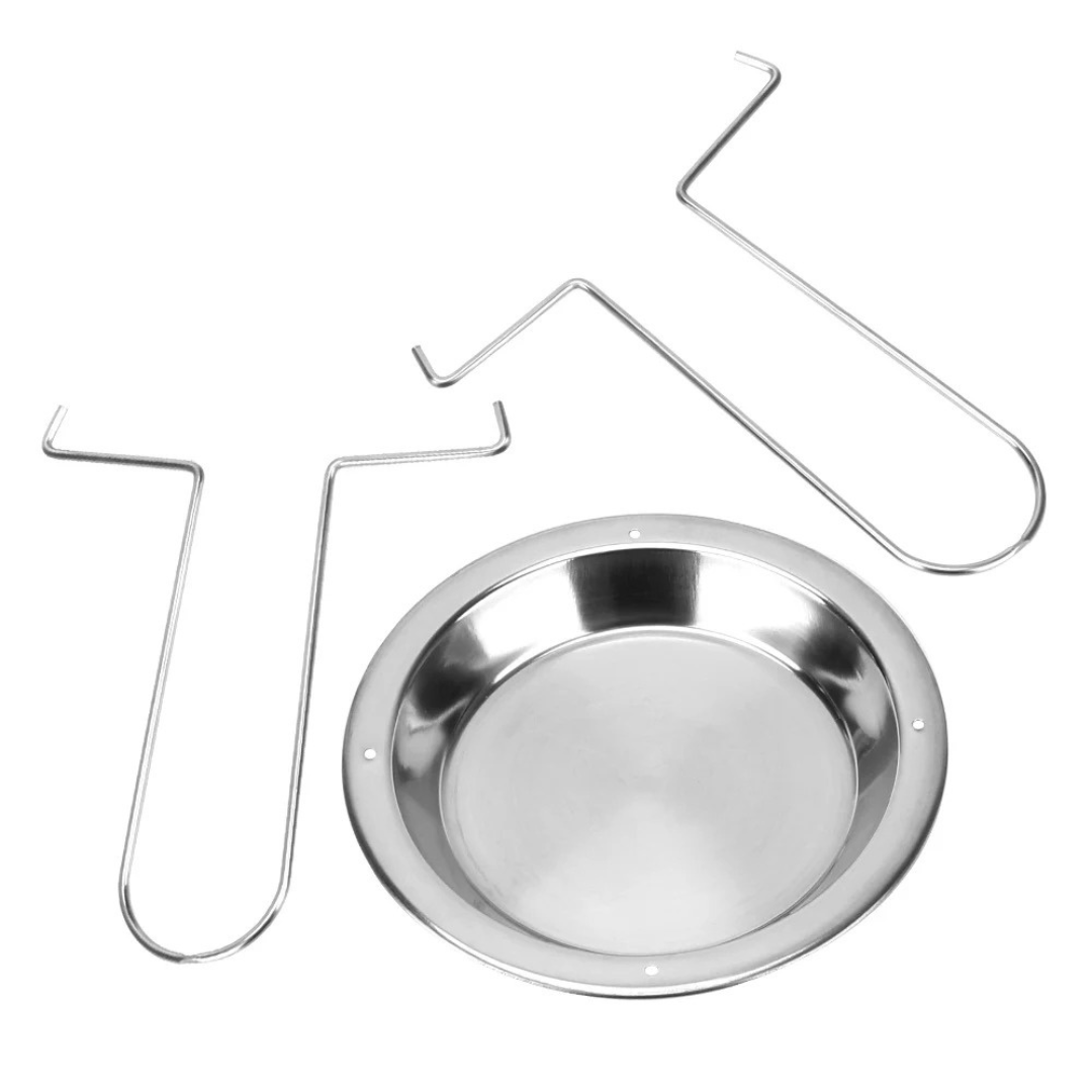 Suporte para Grelha de Frango em Aço Inoxidável