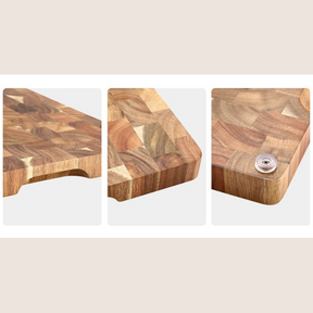 Tábua de Corte Dupla Face em Madeira de Acácia