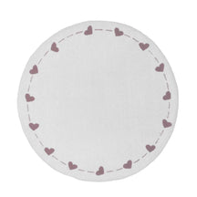 Tapete Infantil Redondo Coleção Amor Perfeito