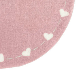 Tapete Infantil Redondo Coleção Amor Perfeito