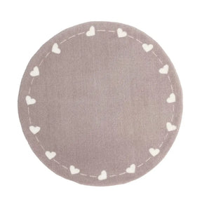 Tapete Infantil Redondo Coleção Amor Perfeito