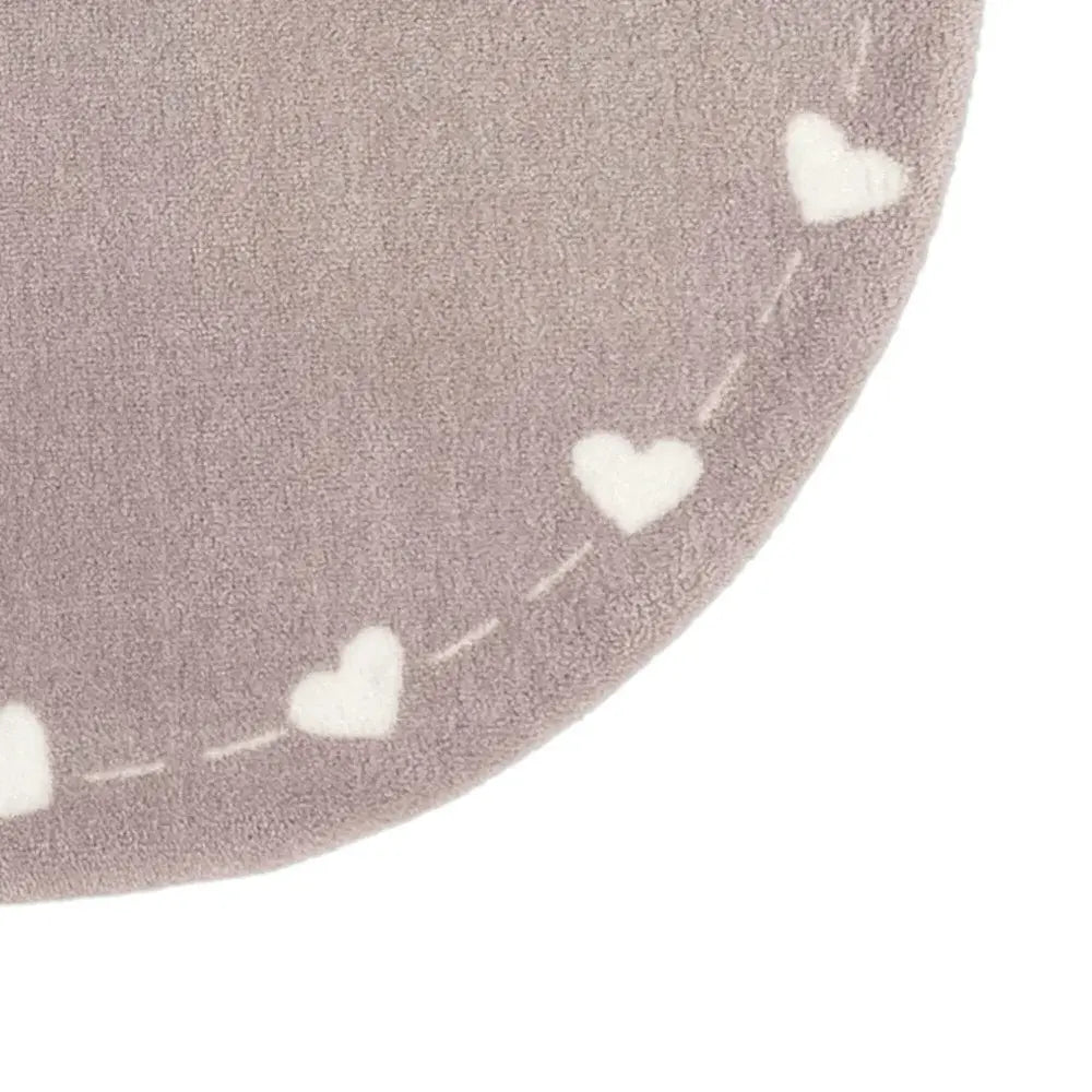 Tapete Infantil Redondo Coleção Amor Perfeito