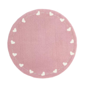 Tapete Infantil Redondo Coleção Amor Perfeito