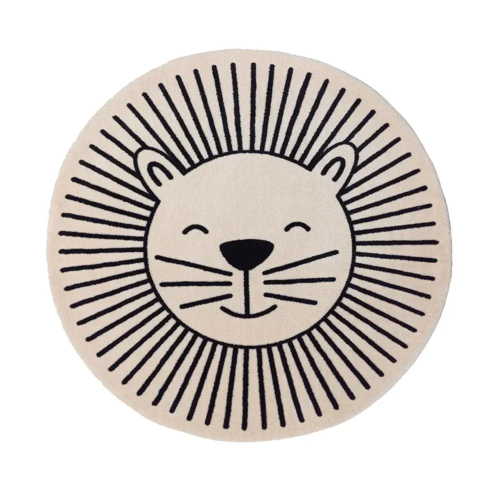 Tapete Infantil Redondo Coleção Safari Fun