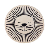 Tapete Infantil Redondo Coleção Safari Fun