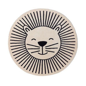 Tapete Infantil Redondo Coleção Safari Fun