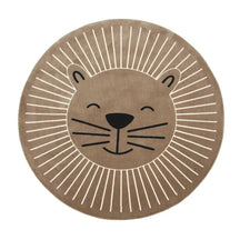 Tapete Infantil Redondo Coleção Safari Fun