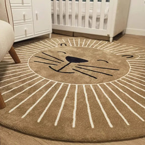 Tapete Infantil Redondo Coleção Safari Fun