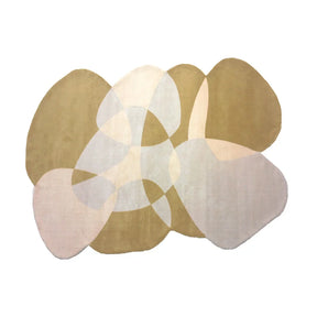 Tapete Orgânico Abstrato Grande - Coleção Flow