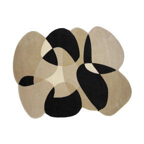 Tapete Orgânico Abstrato Grande - Coleção Flow