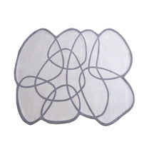 Tapete Orgânico Abstrato Grande - Coleção Flow