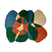 Tapete Orgânico Abstrato Grande - Coleção Flow