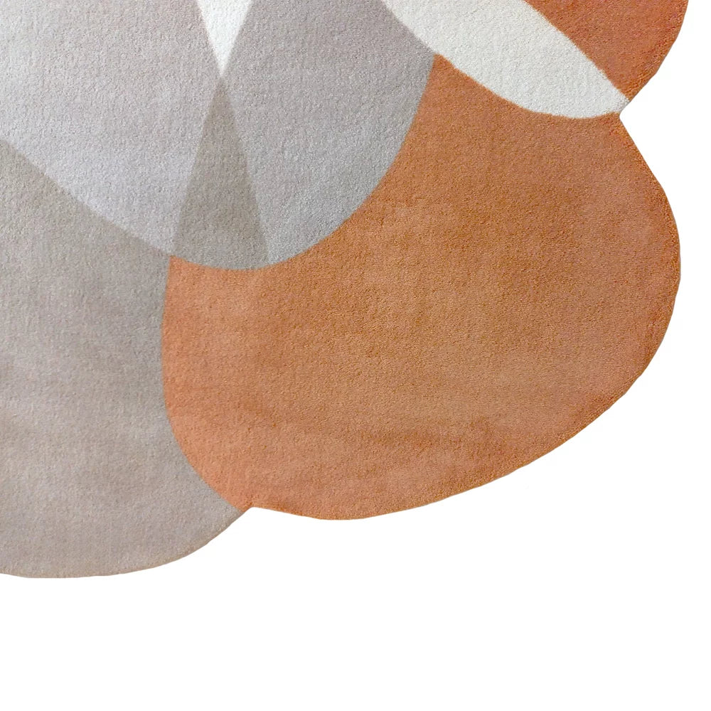 Tapete Orgânico Abstrato Grande - Coleção Flow