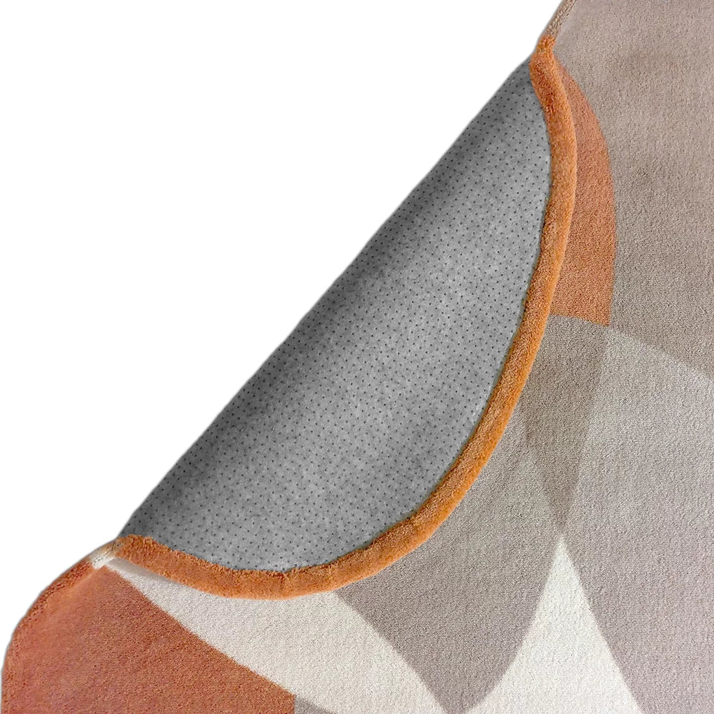 Tapete Orgânico Abstrato Grande - Coleção Flow