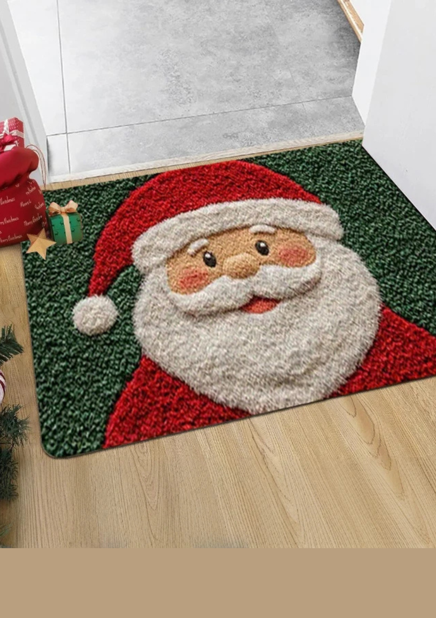 Tapete de Porta Feliz Natal