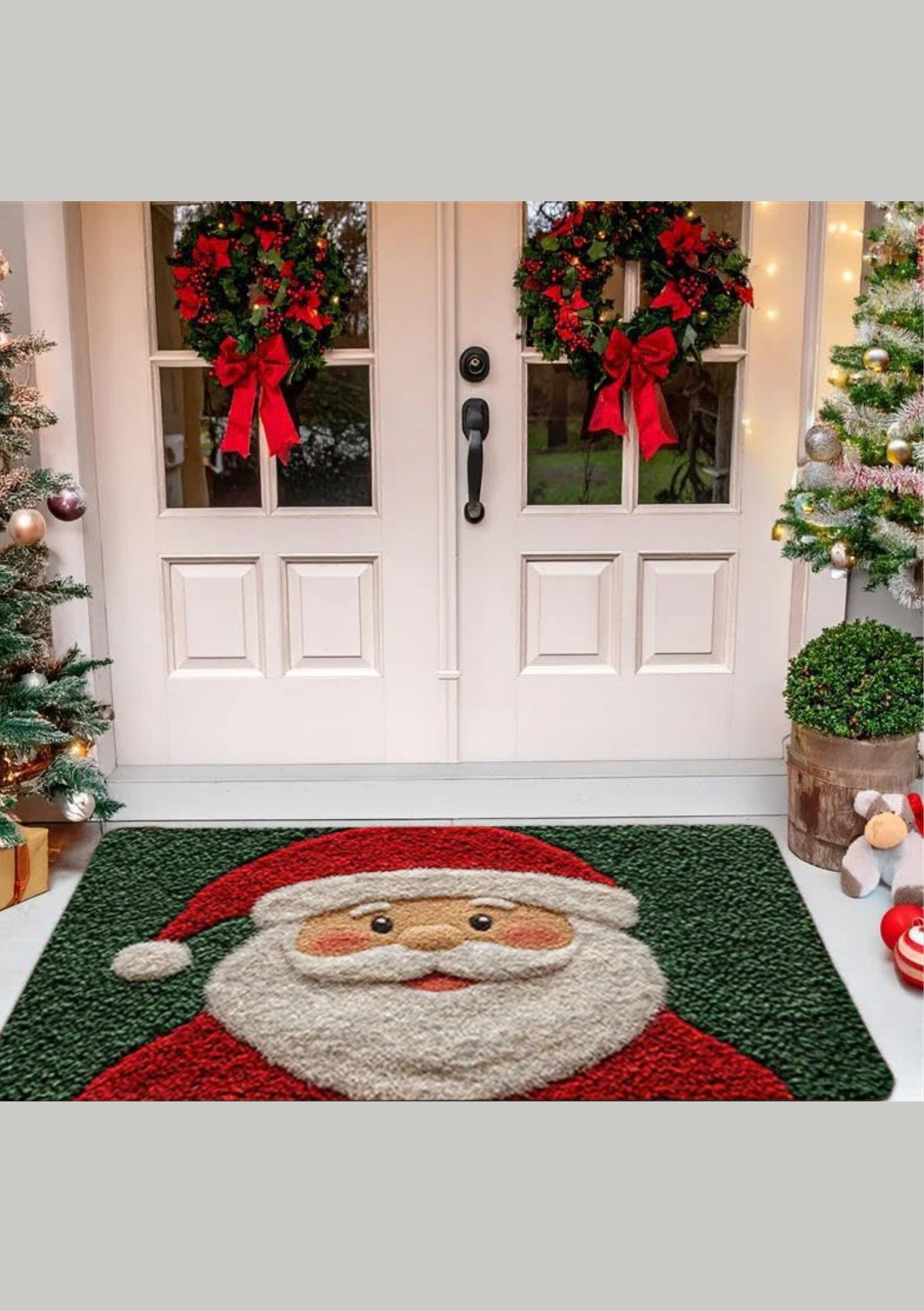 Tapete de Porta Feliz Natal