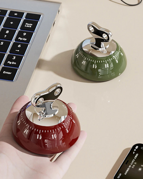 Temporizador de Cozinha Magnético Manual com Alarme