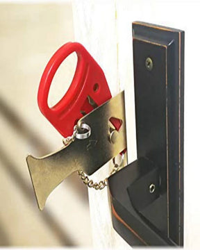Trava de Porta Portátil para Segurança e Autodefesa Leve e Fácil de Usar
