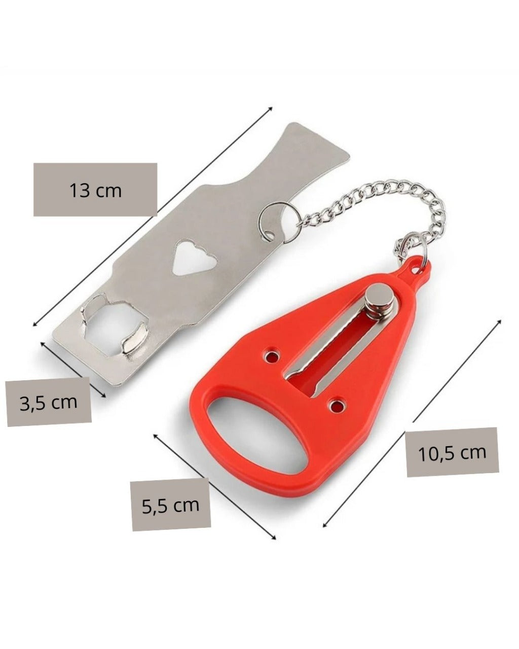 Trava de Porta Portátil para Segurança e Autodefesa Leve e Fácil de Usar