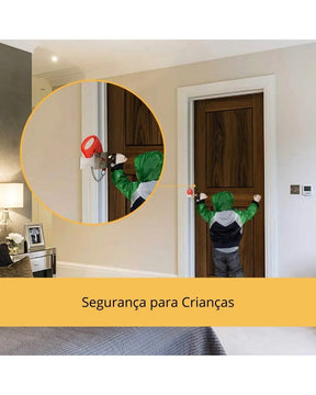 Trava de Porta Portátil para Segurança e Autodefesa Leve e Fácil de Usar