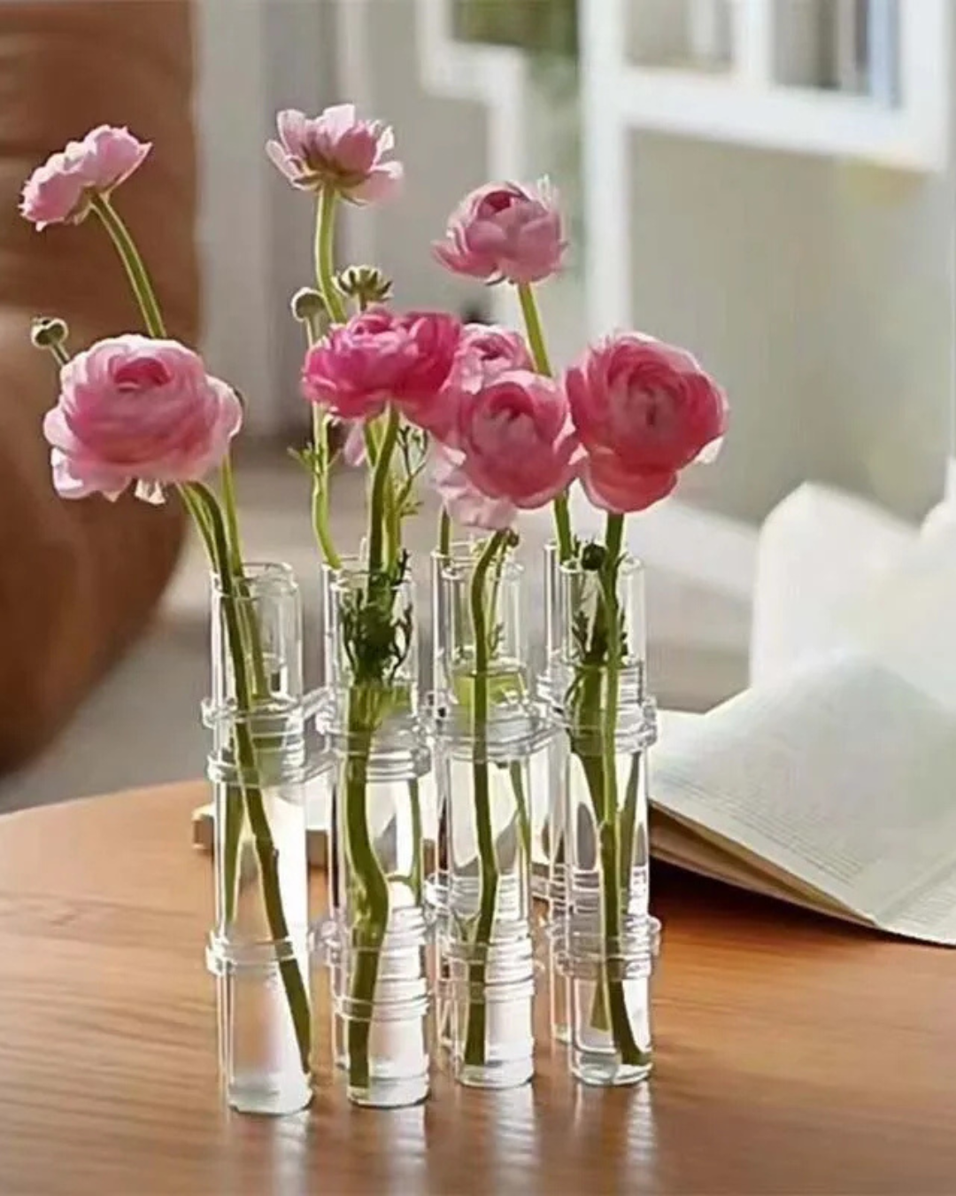 Vasos de Vidro Suspensos para Plantas Kit 4 ou 6 Unidades