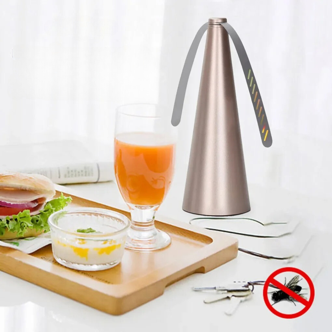 Ventilador de Mesa Repelente de Insetos e Moscas Portátil