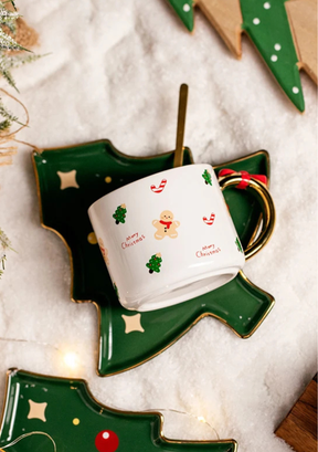 Xícara de 220ml com Prato e Colher