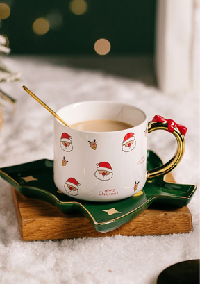 Xícara de 220ml com Prato e Colher