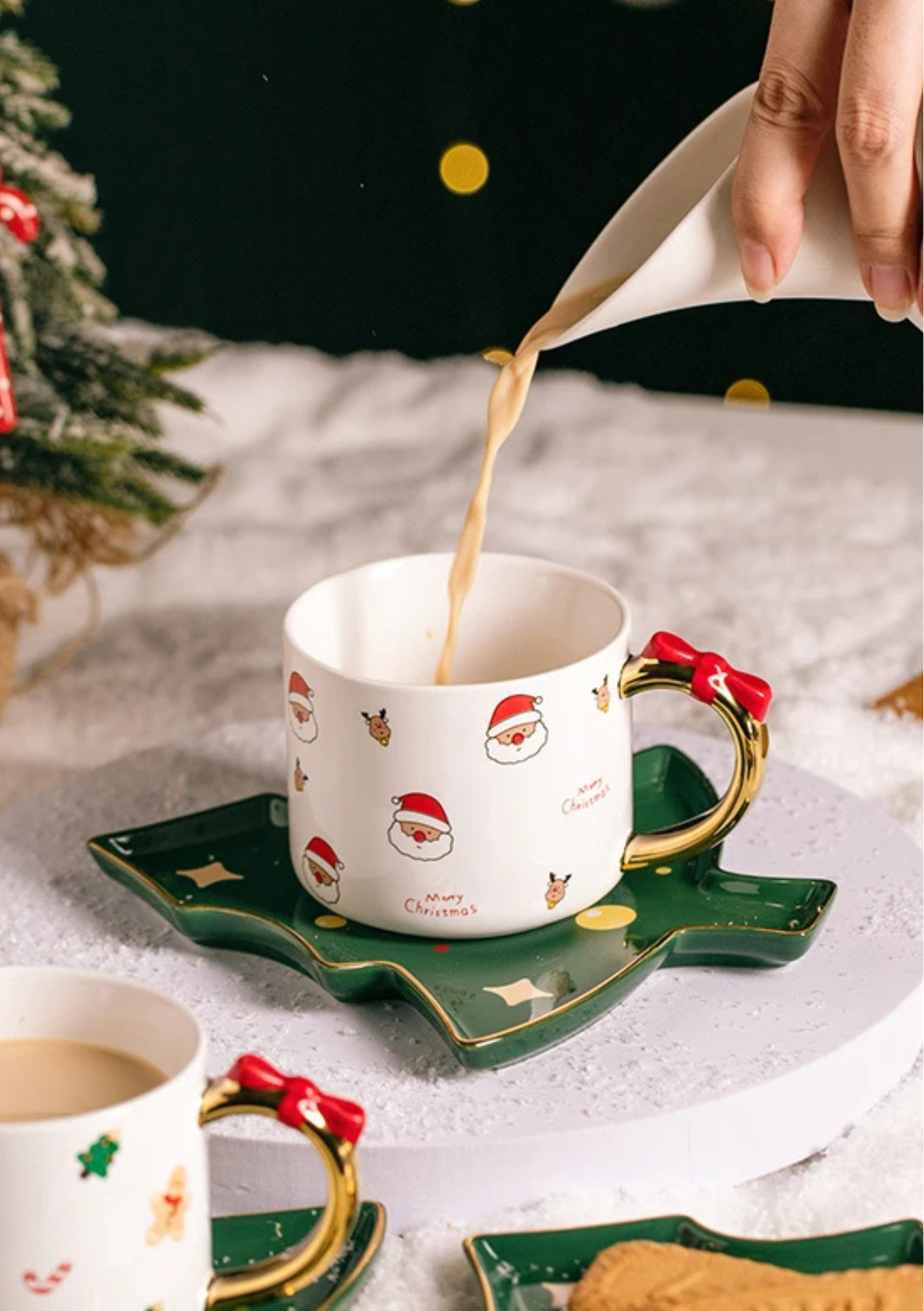 Xícara de 220ml com Prato e Colher