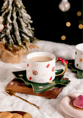 Xícara de 220ml com Prato e Colher