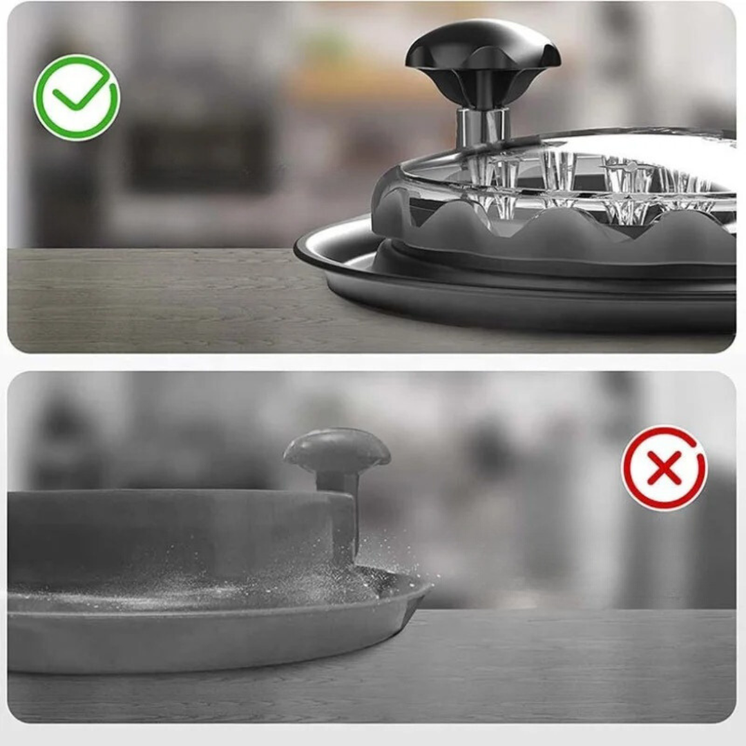 Desfiador de Frango com Tampa Transparente com Base Antiderrapante