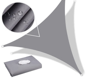 Toldo Triangular Portátil Impermeável Flexível e Resistente Com Proteção UV